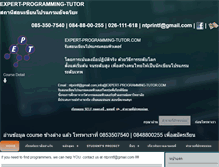 Tablet Screenshot of expert-programming-tutor.com